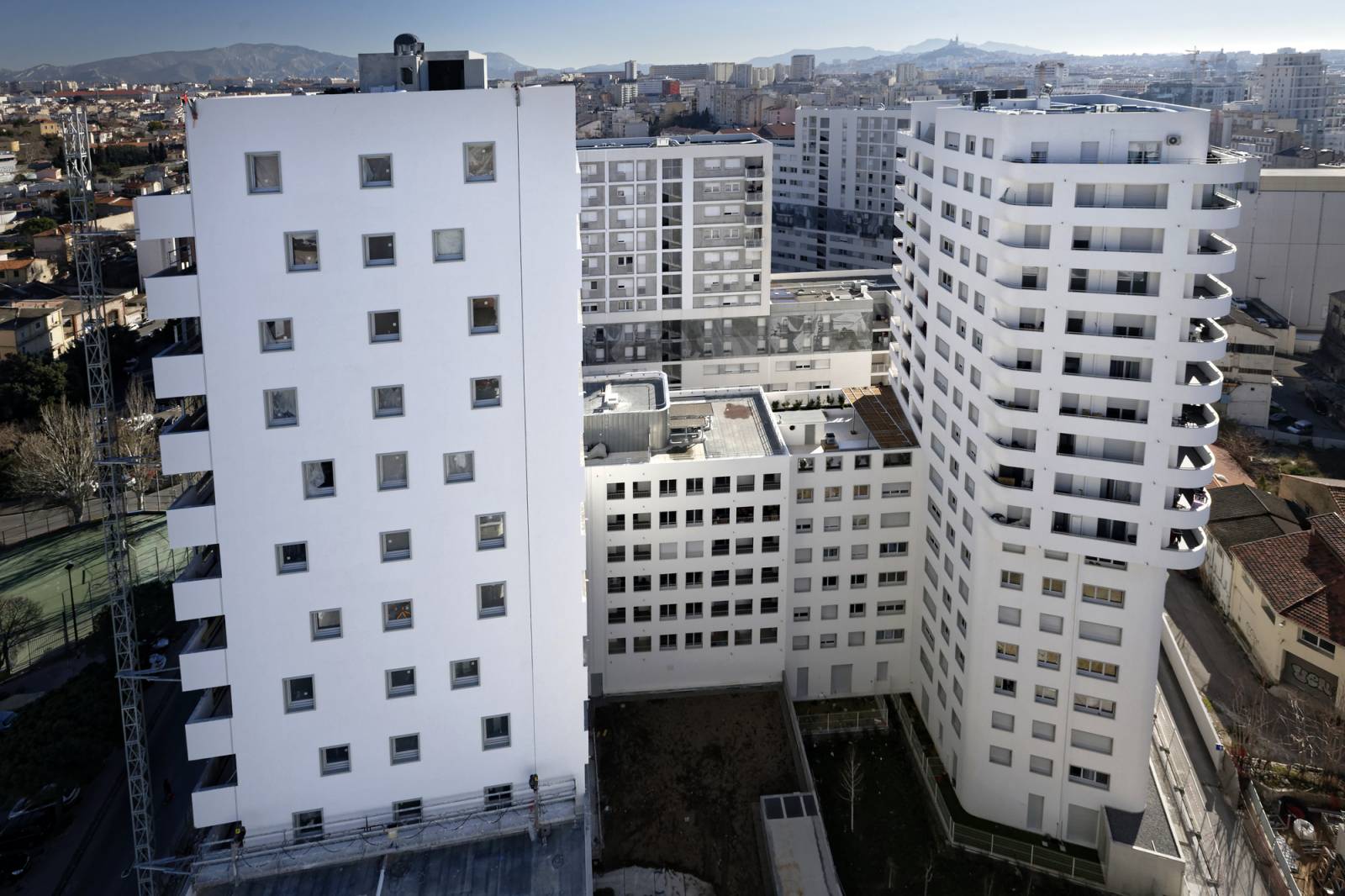 Entreprise ravalement de façade d'immeuble Aix-en-Provence 13100