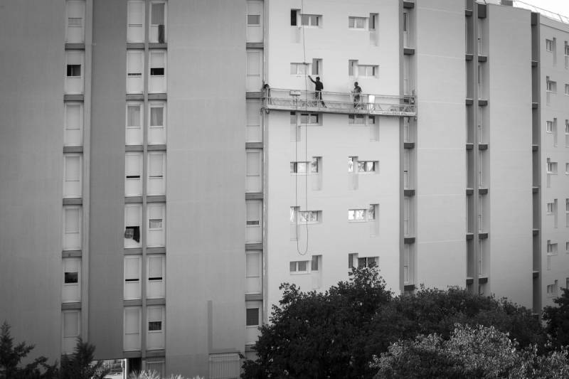 Travaux de  Réfection d’étanchéité liquide des Balcons à la Résidence « LA CERISAIE» à  Marseille-