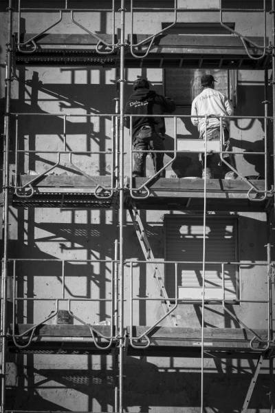 Travaux d'étanchéité et de ravalement sur une résidence à Aix-en-Provence