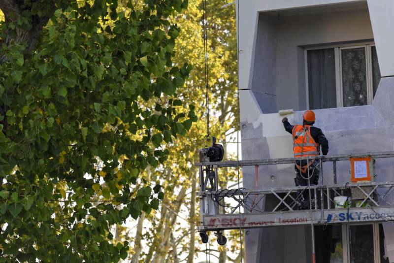 Peinture des façades extérieur dans le 13