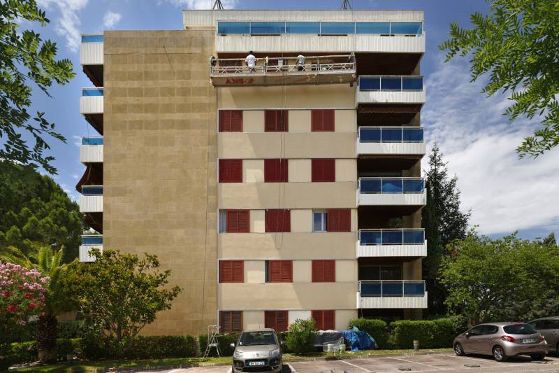 Ravalement de façade à Aix en Provence