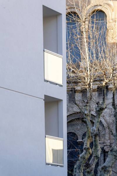 Façade rénovés sur Marseille avenue du Prado