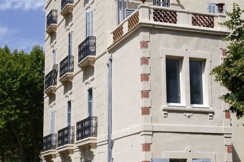 Travaux de rénovation de façade dans le 13